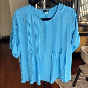 Ann Taylor Light Blue Blouse